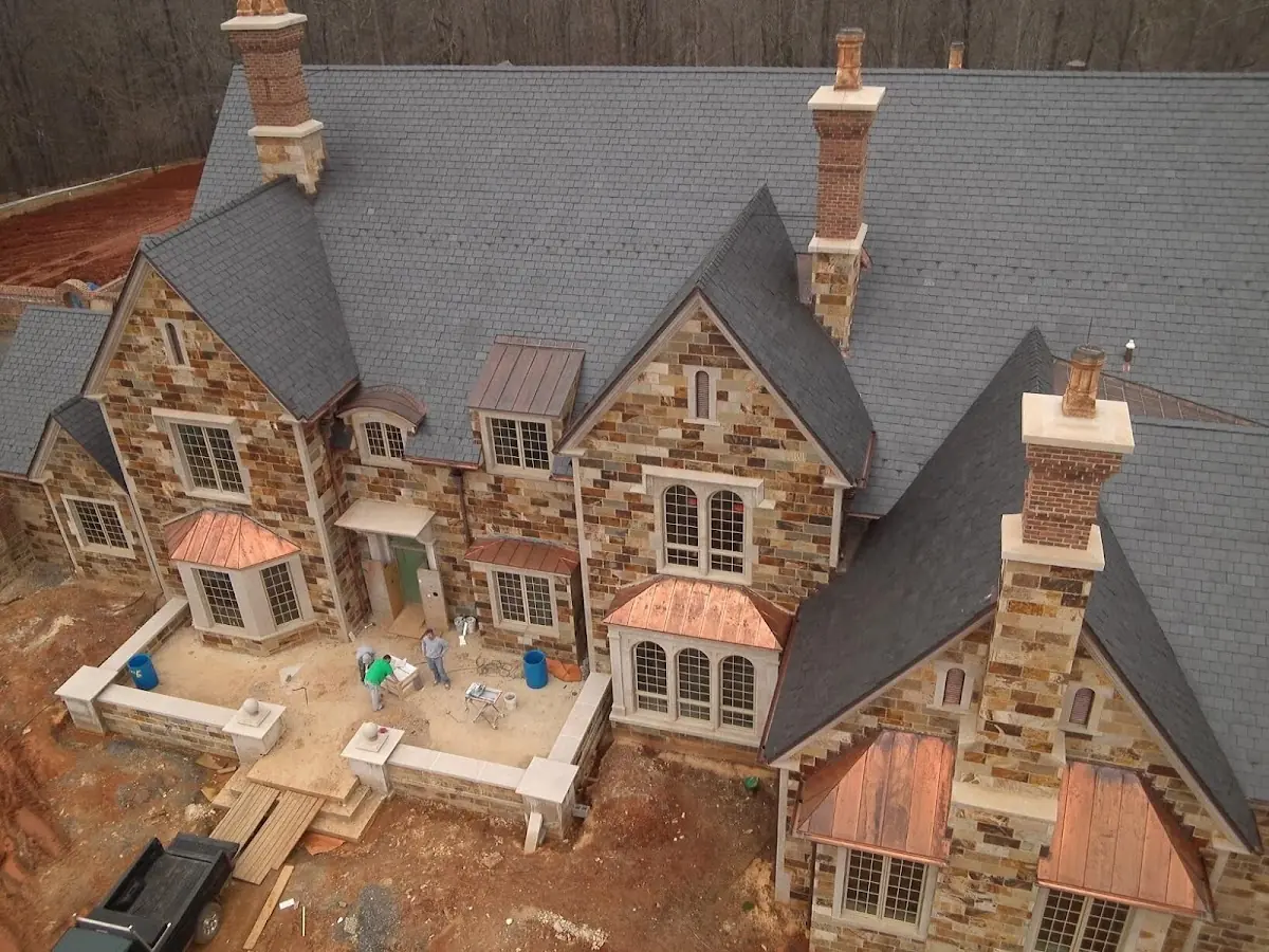 Craftsman Roofing Slate Roof Repair project in Patapsco Overlook